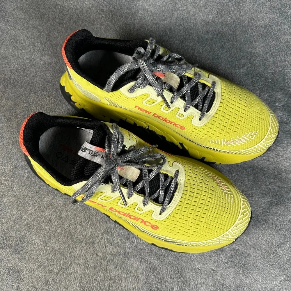 New Balance Fresh Foam X More Trail v3 Yellow Black WTMORCD3 Women 7.5 B Men 6D - Picture 2 of 14